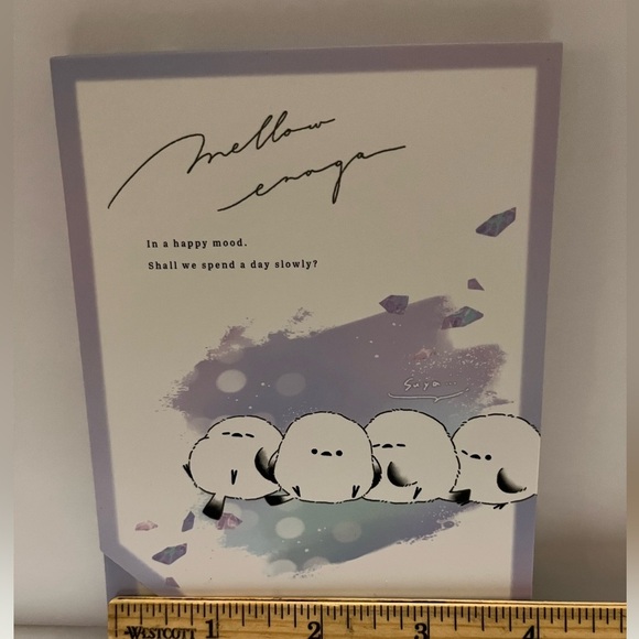 Enaga Long Tailed Bird Memo Pad from Japan - Picture 8 of 8